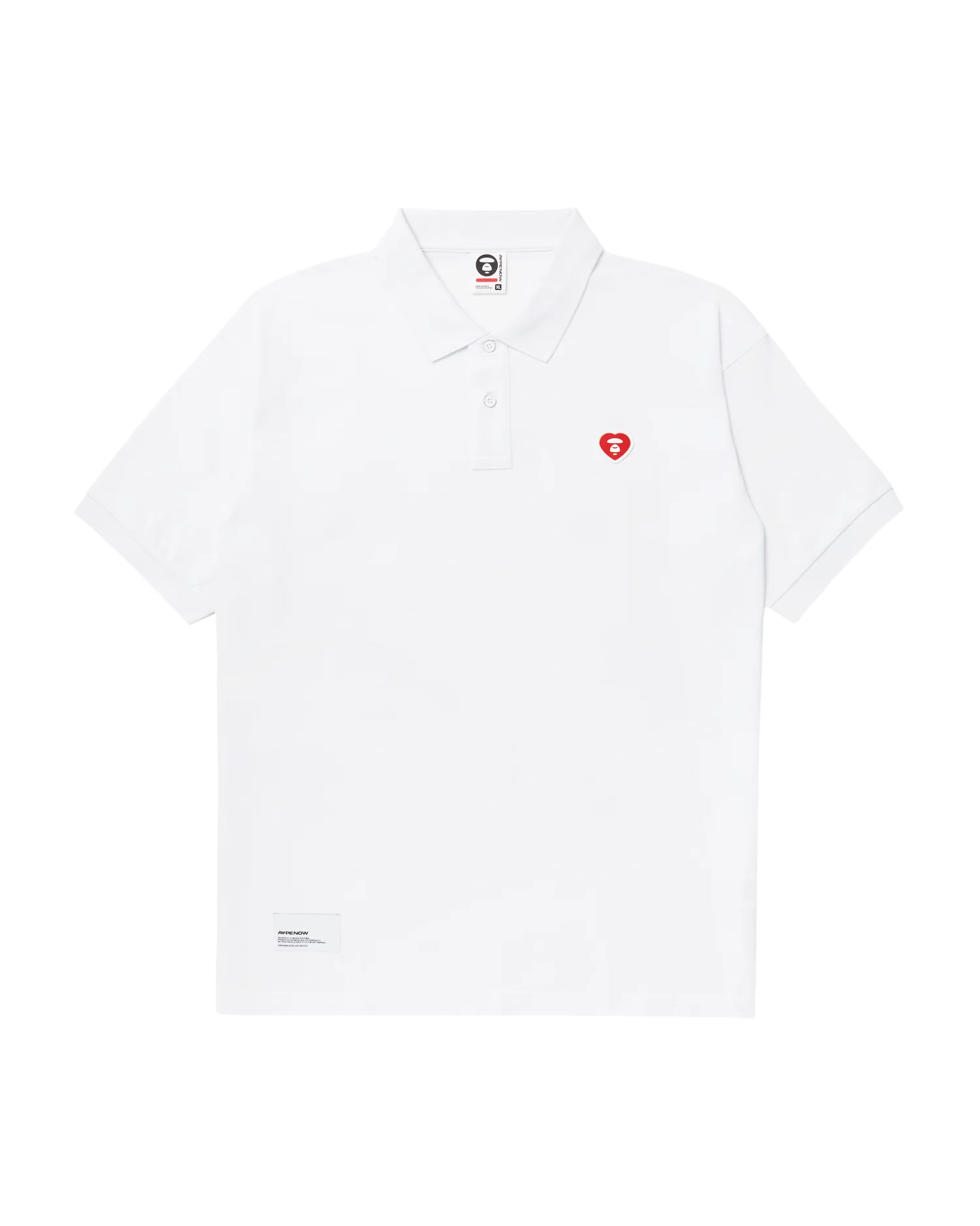 Moonface heart patch polo - Image 6