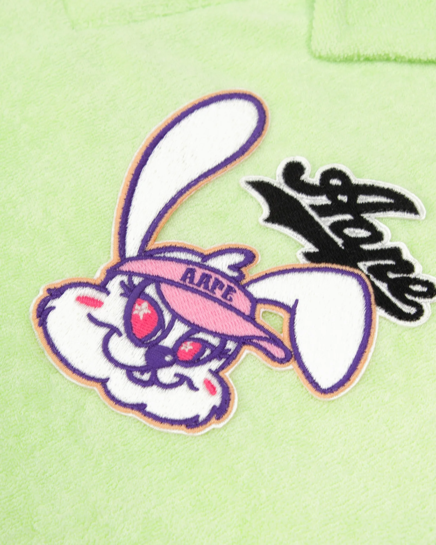 Cropped embroidered textured polo - Image 3