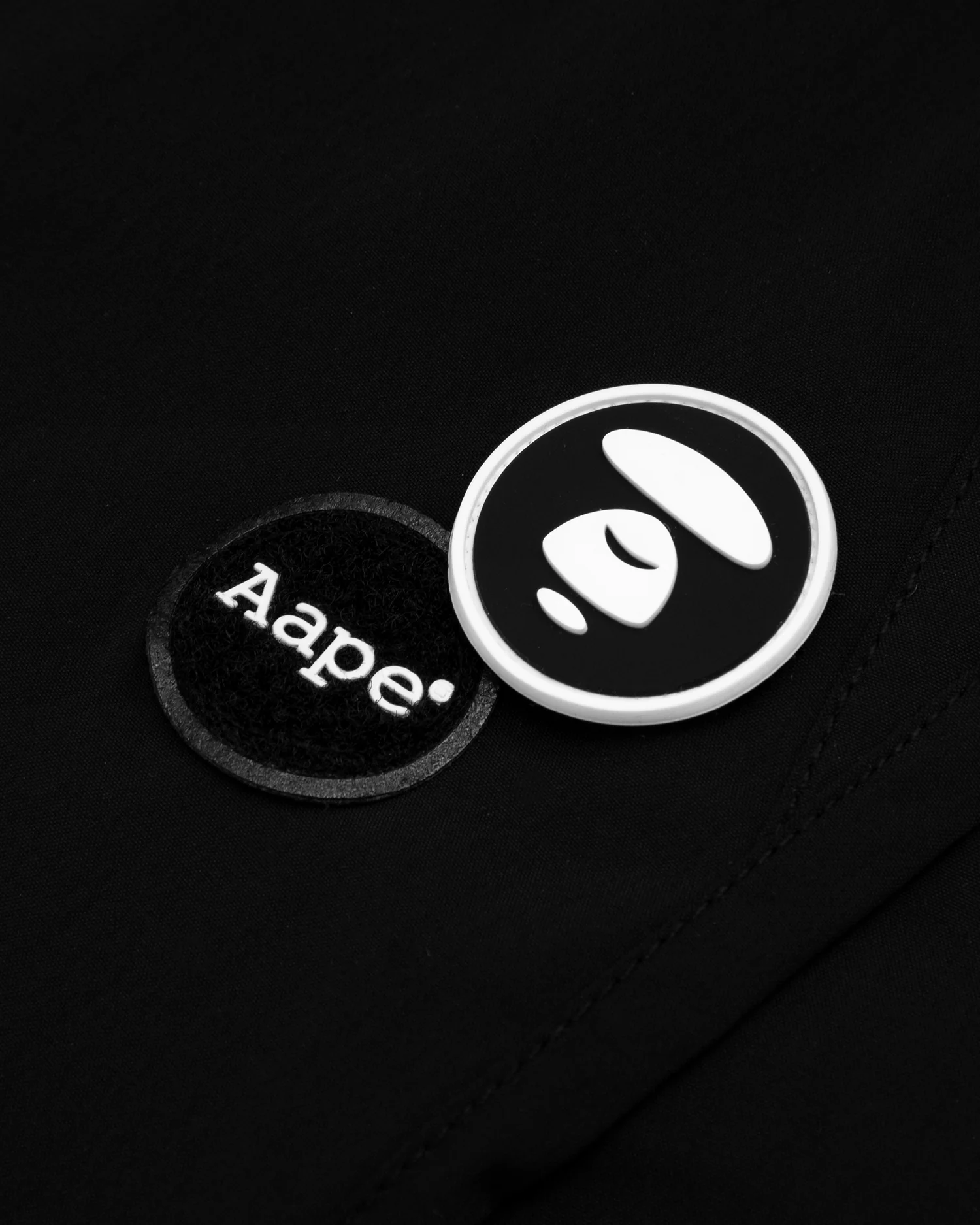 Moonface patch track pants - Image 3