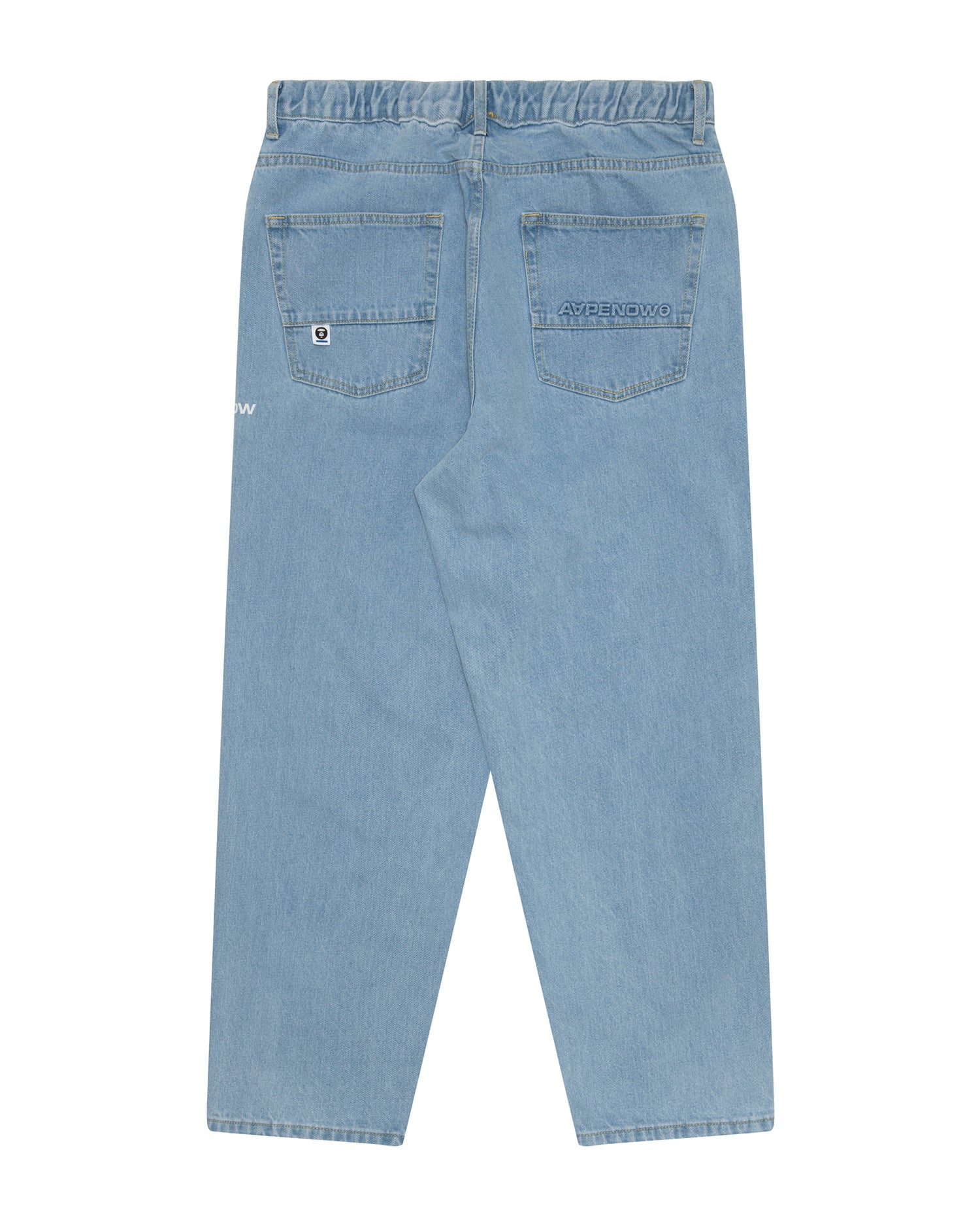 Moonface patch relaxed jeans - Image 7