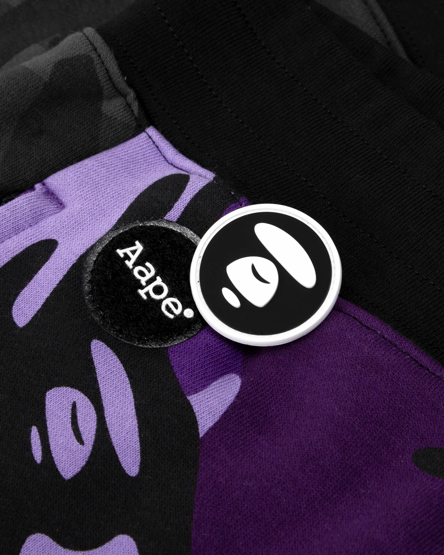 Moonface camo blocked sweatpants - Image 3