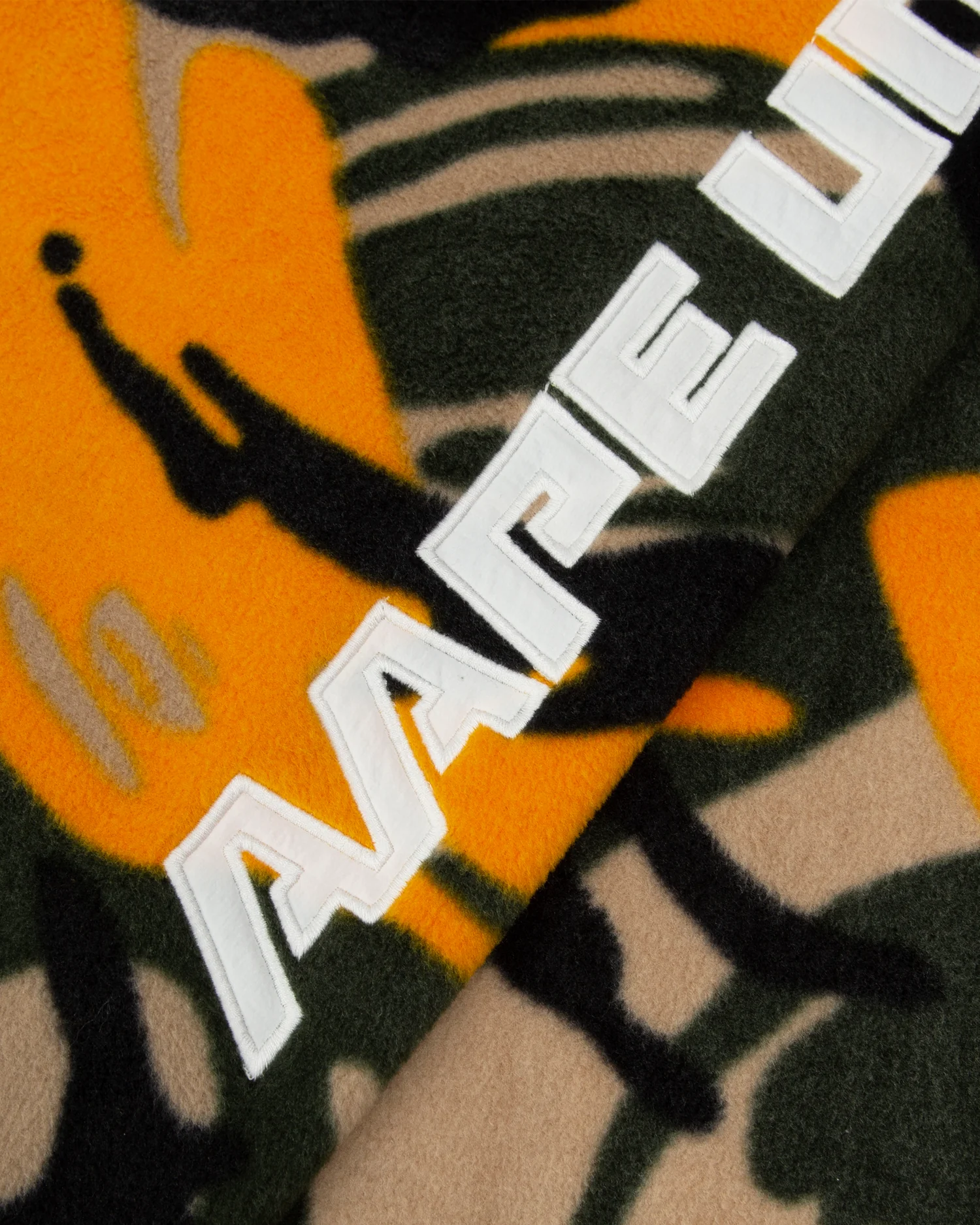 Moonface panelled camo fleece sweatpants - Image 5