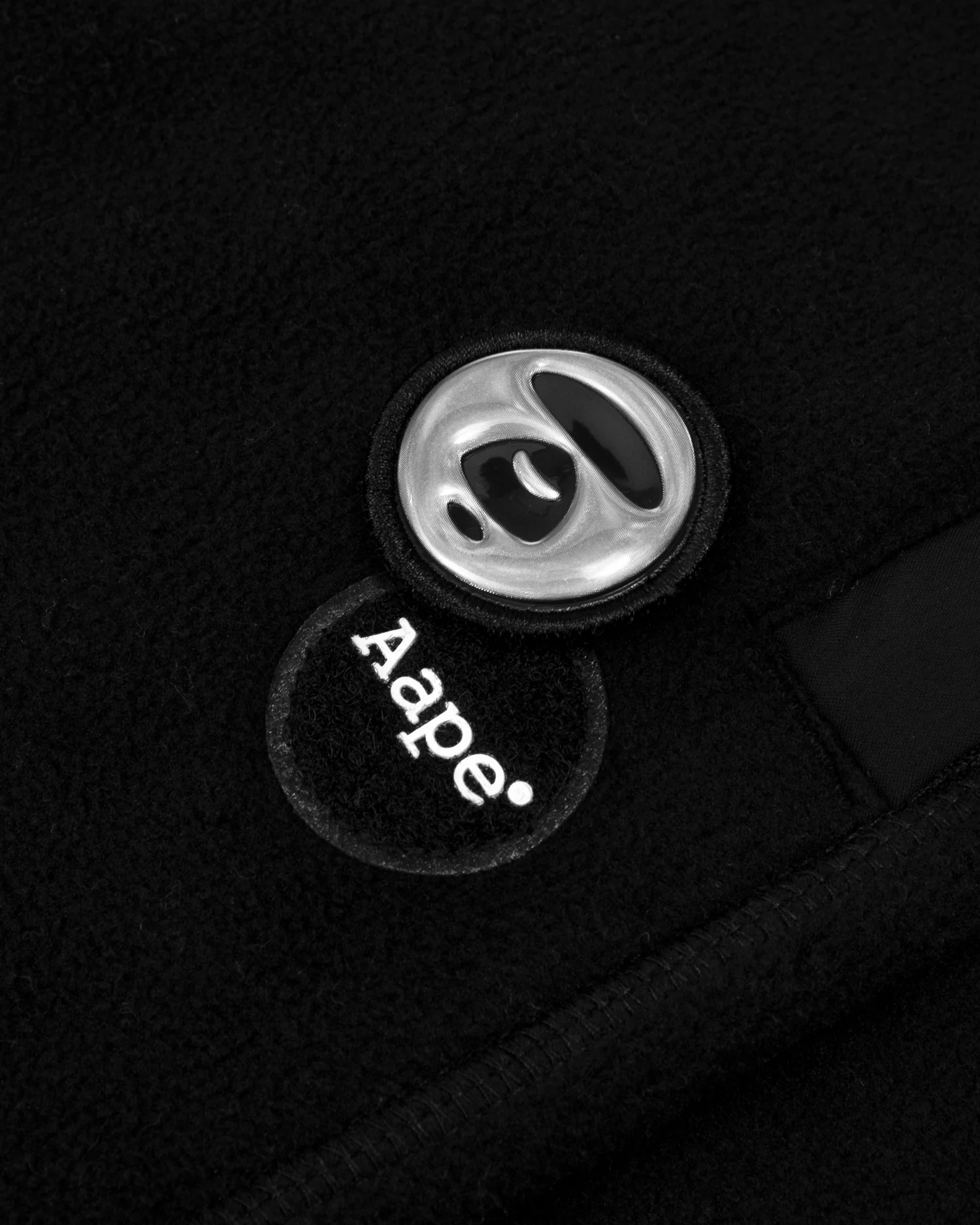 Moonface panelled fleece sweatpants - Image 3