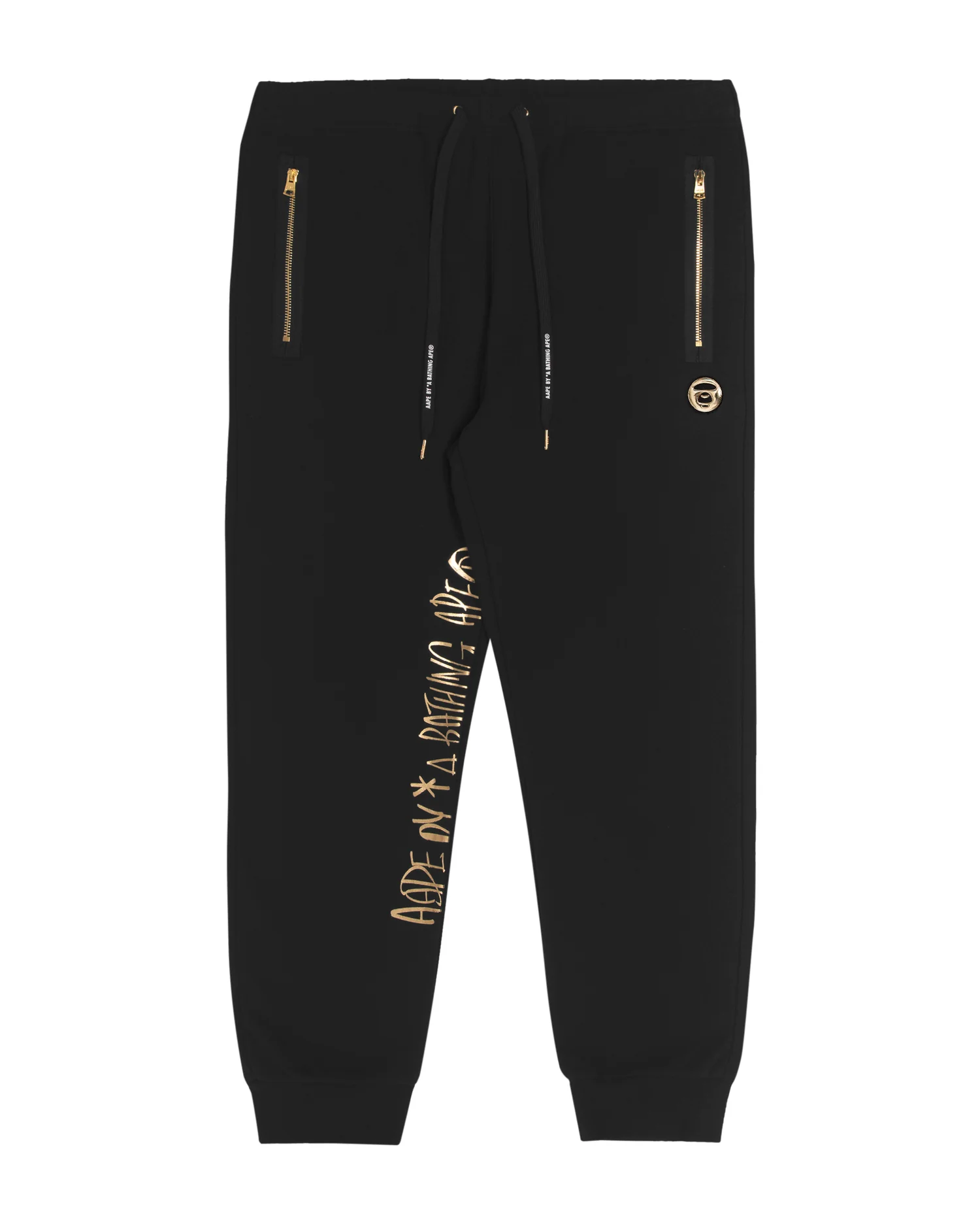 Moonface printed sweatpants