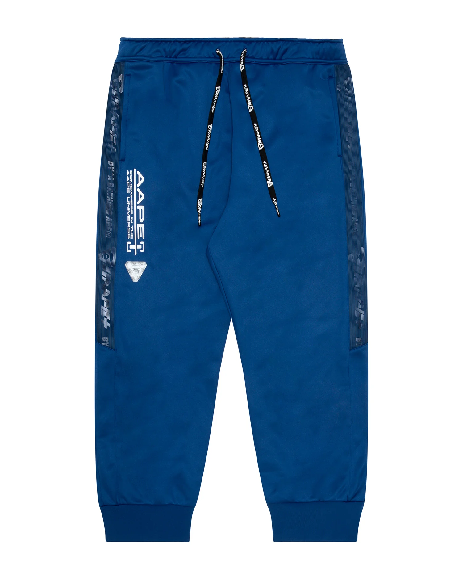 Moonface patch jersey sweatpants