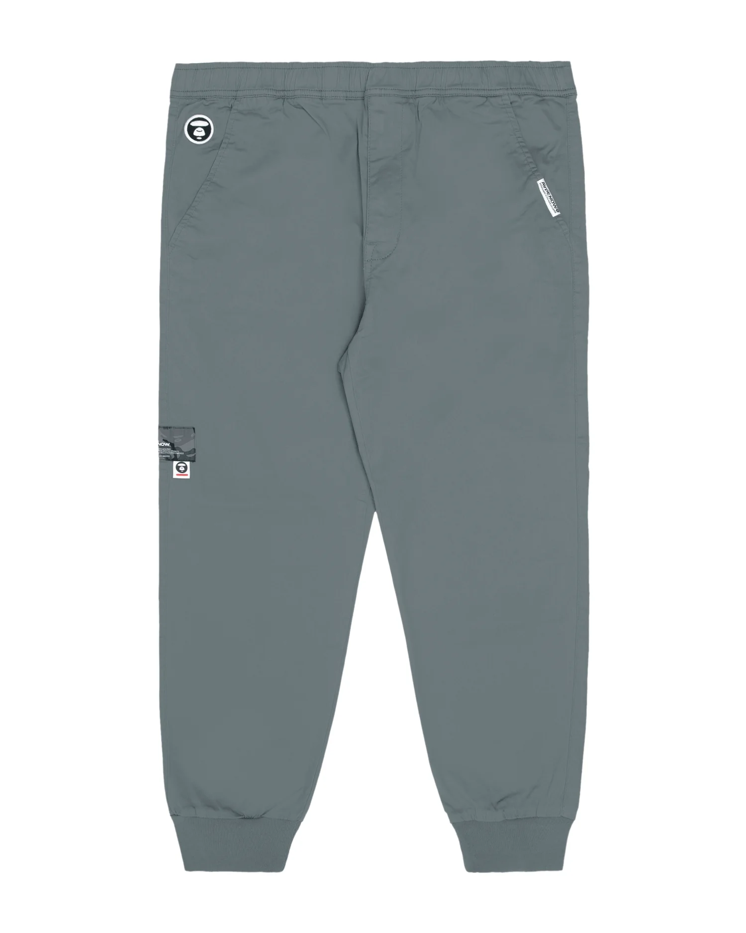 Moonface embroidered twill pants - Image 11