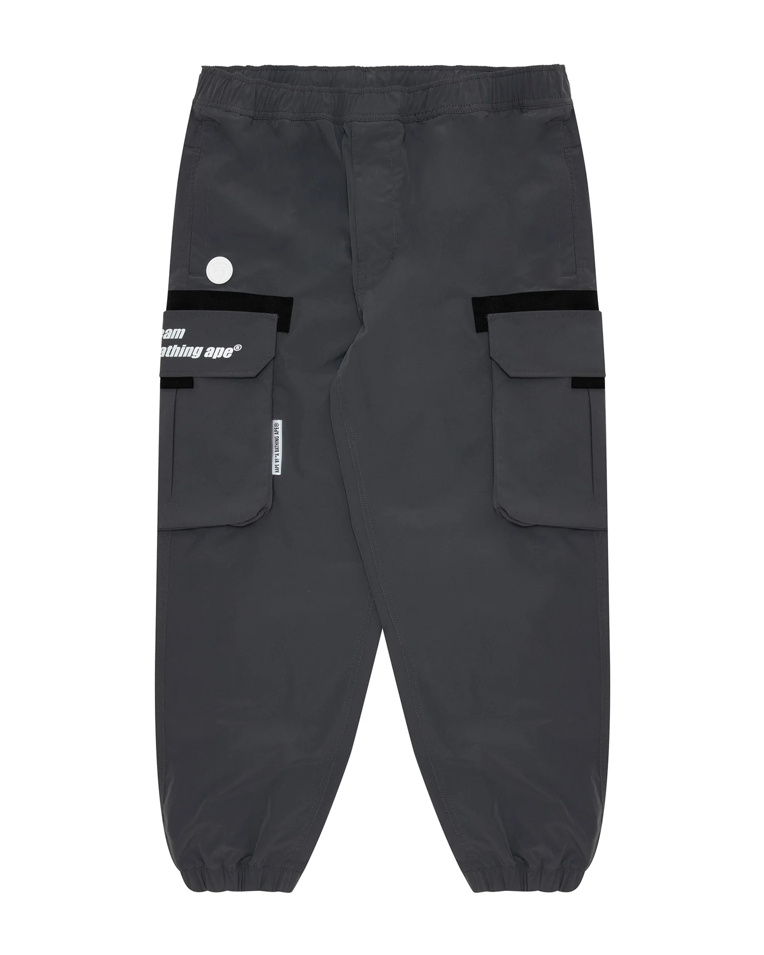 Moonface patch cargo track pants - Image 11
