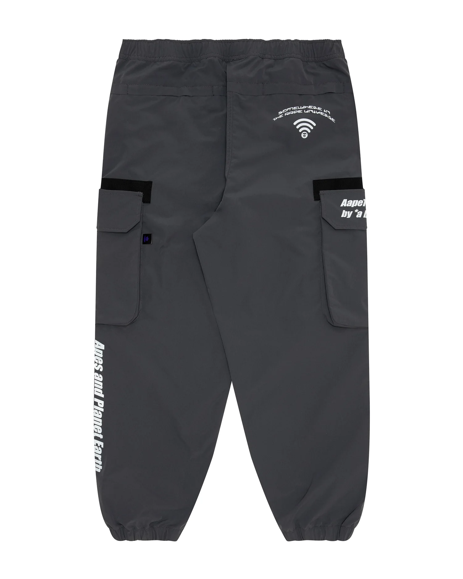 Moonface patch cargo track pants - Image 12