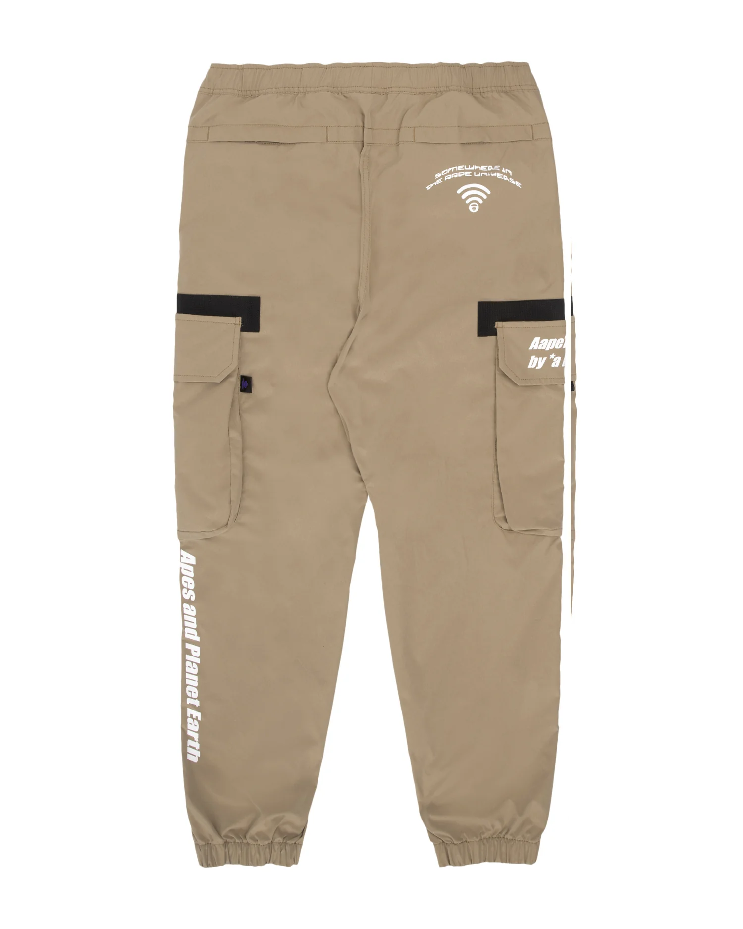 Moonface patch cargo track pants - Image 2