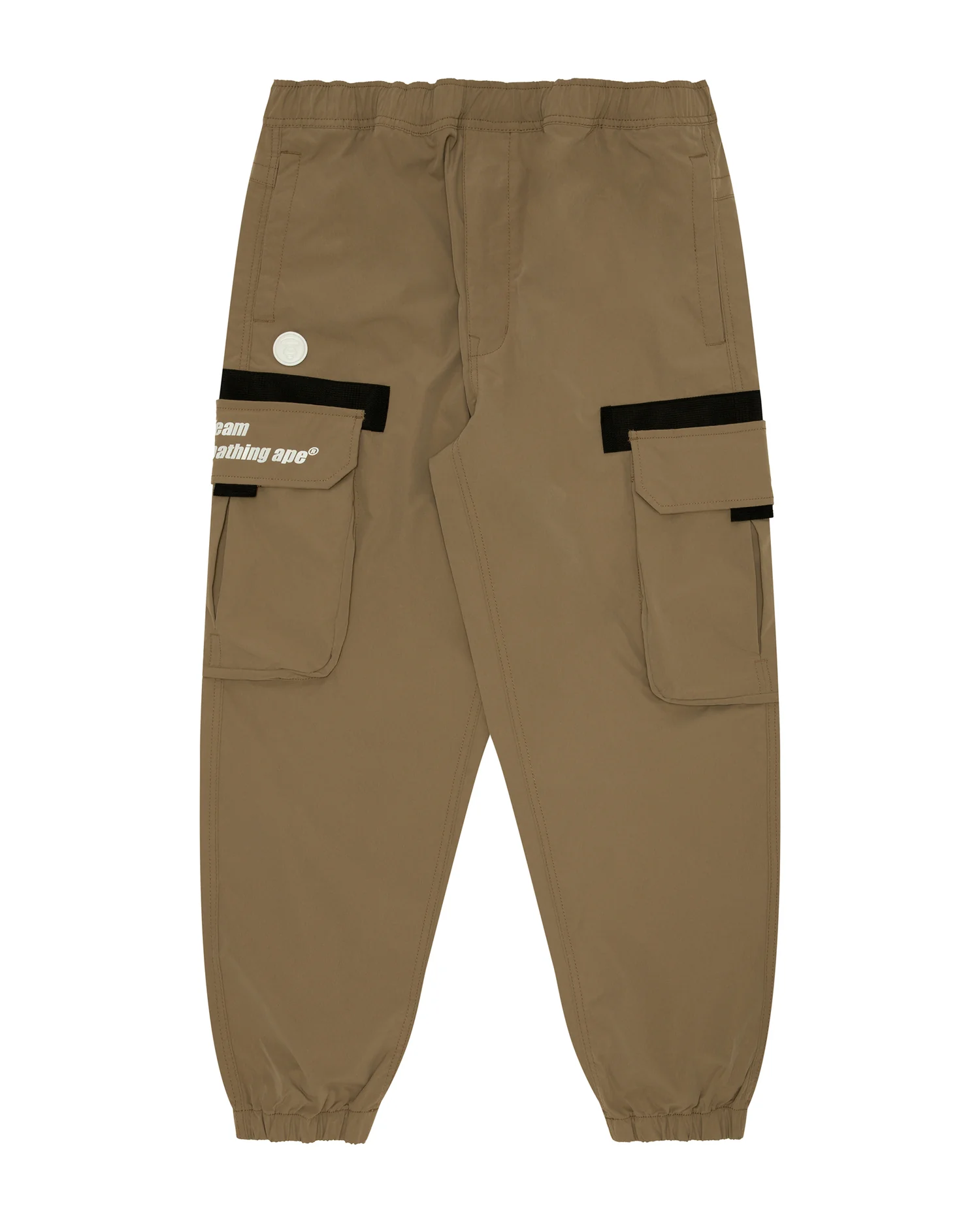 Moonface patch cargo pants