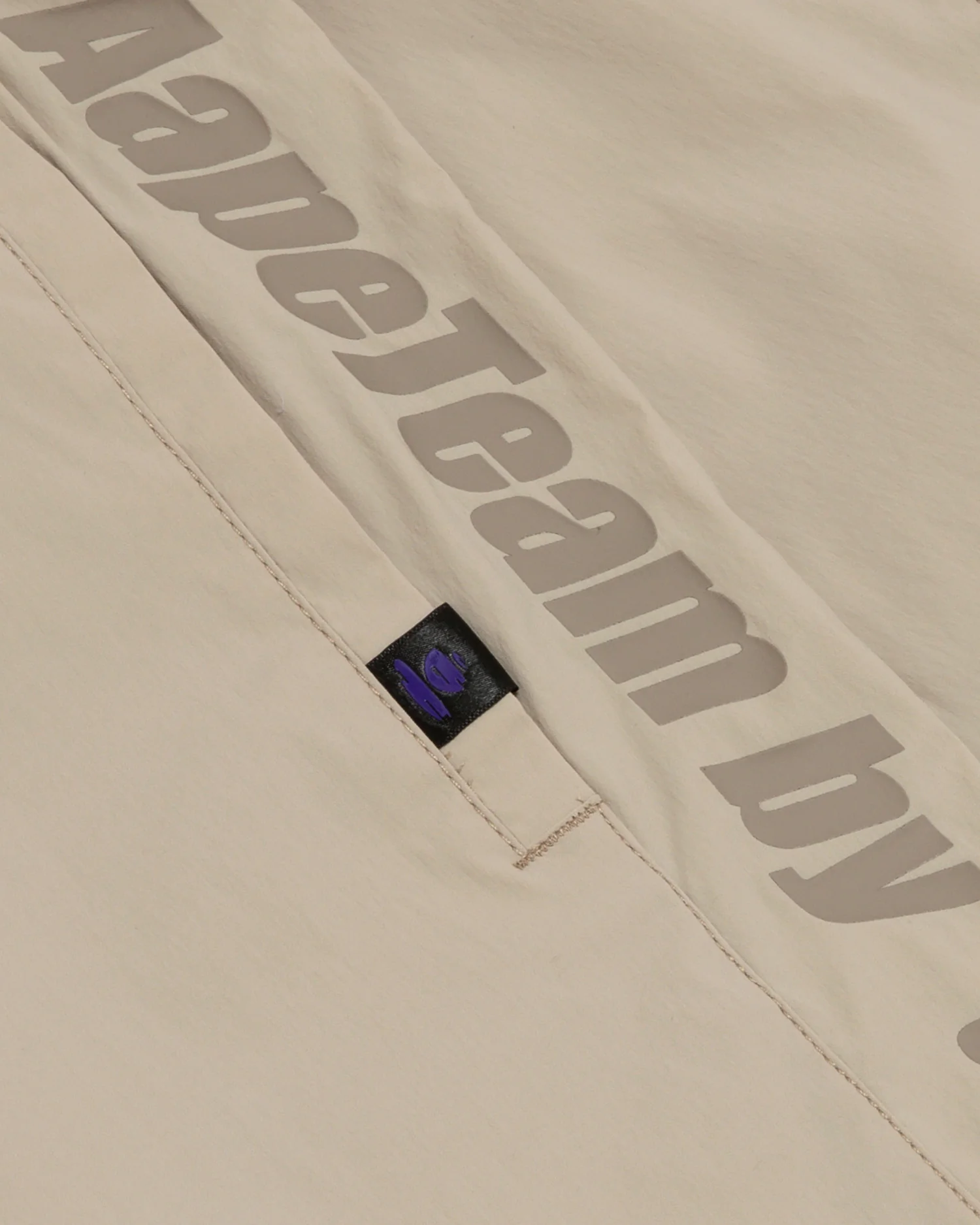 Moonface logo tape track pants - Image 3