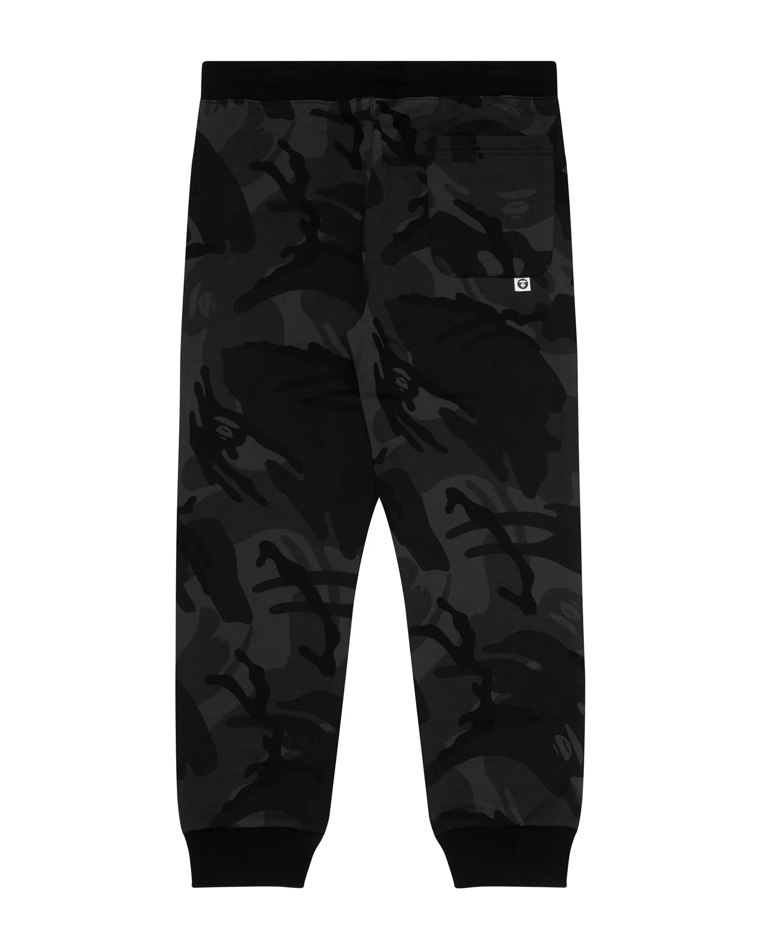 Moonface patch camo sweatpants - Image 2