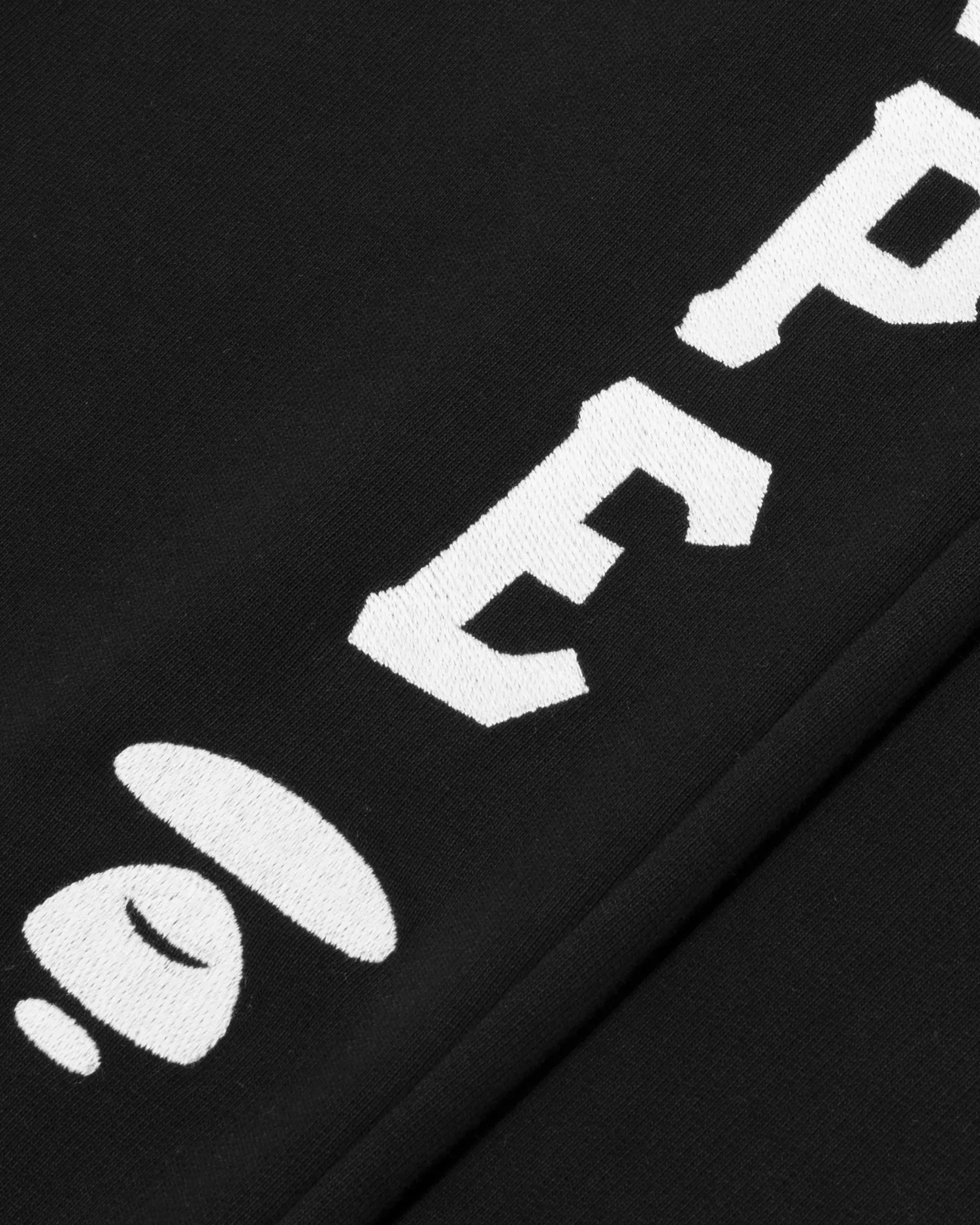 Moonface patch sweatpants - Image 3