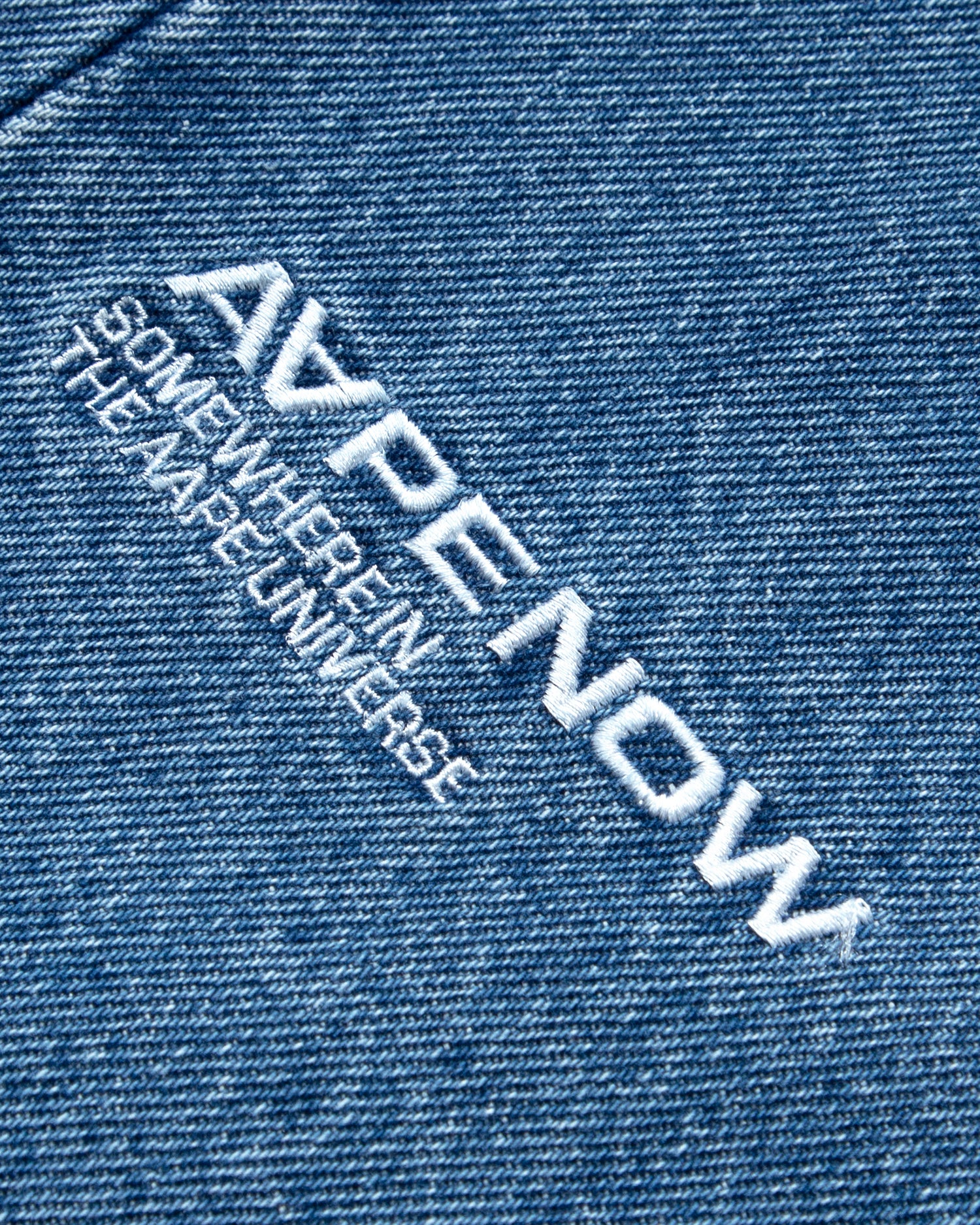 Moonface patch straight jeans - Image 9