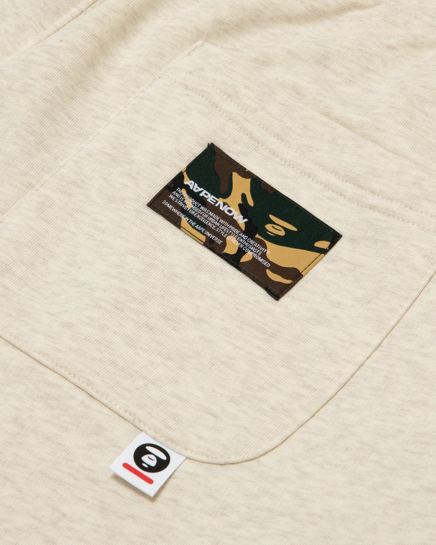 Moonface patch straight sweatpants - Image 3