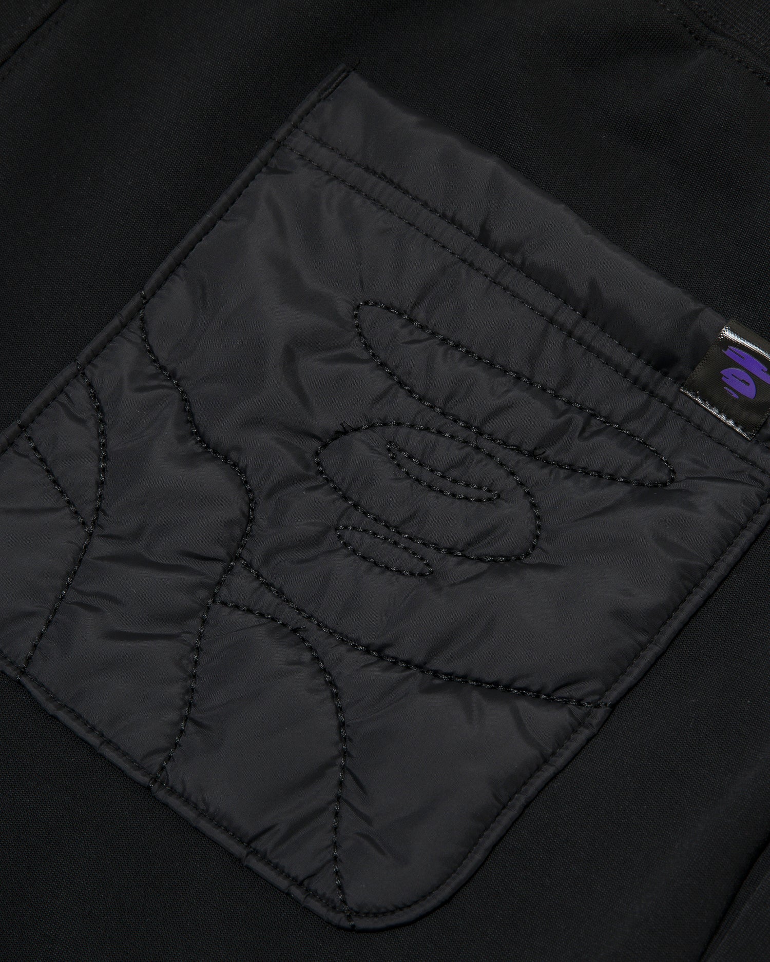 Moonface patch sweatpants - Image 4
