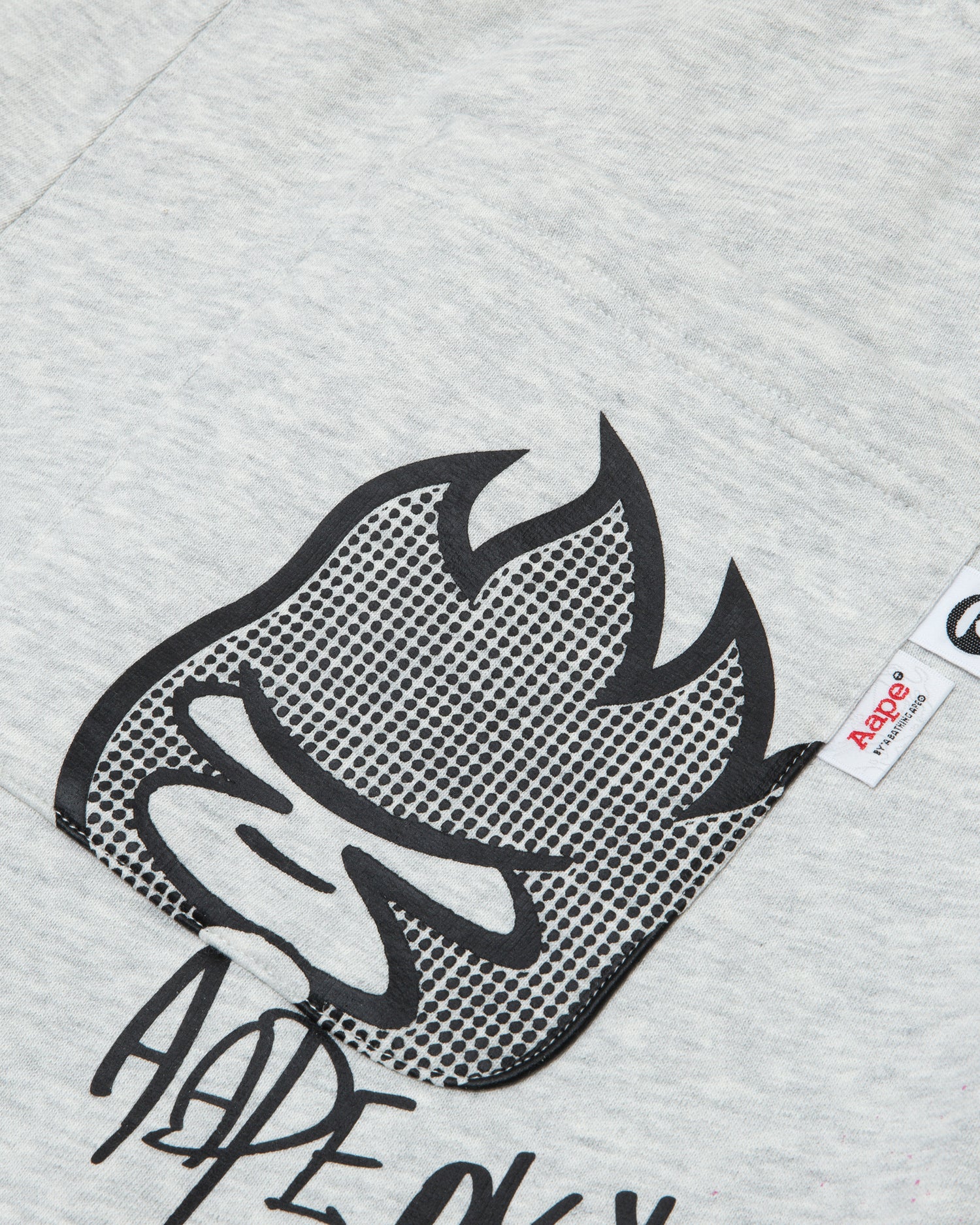 Moonface paint graffiti sweatpants - Image 3