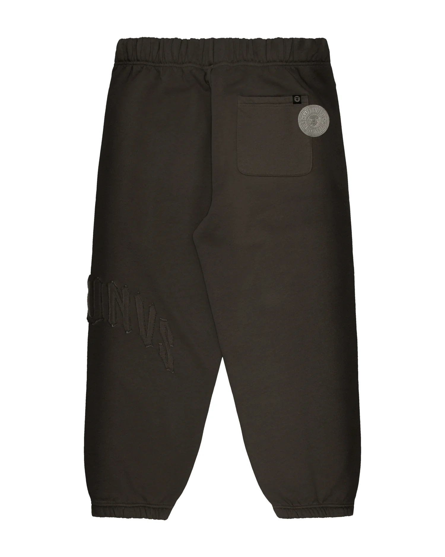 Moonface patch embroidered sweatpants - Image 2