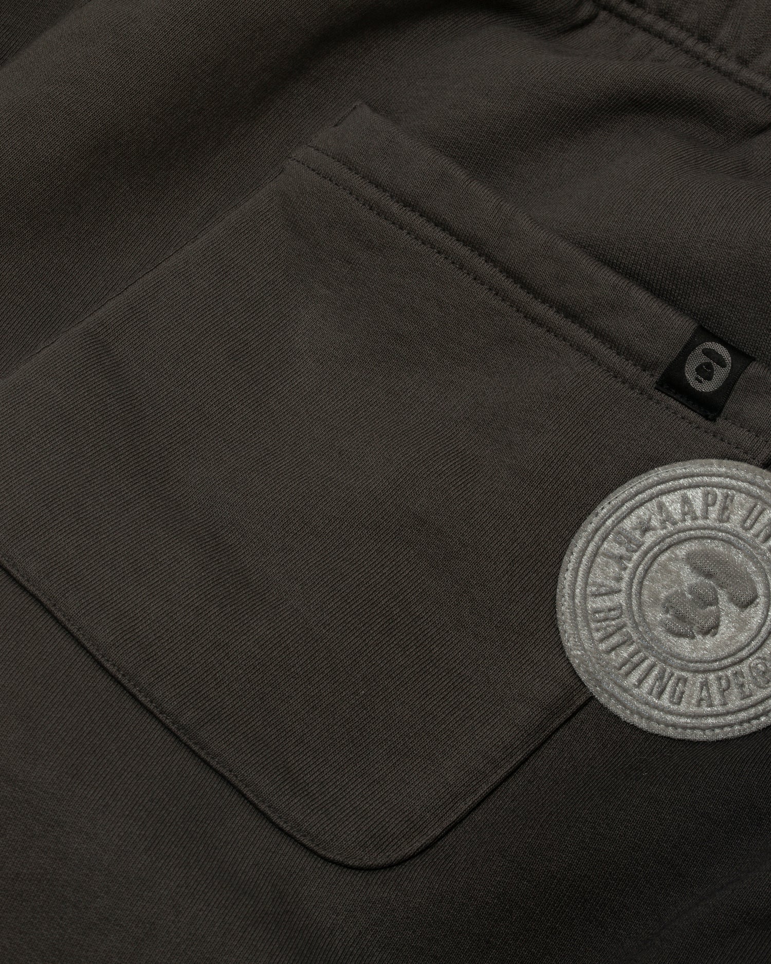 Moonface patch embroidered sweatpants - Image 4