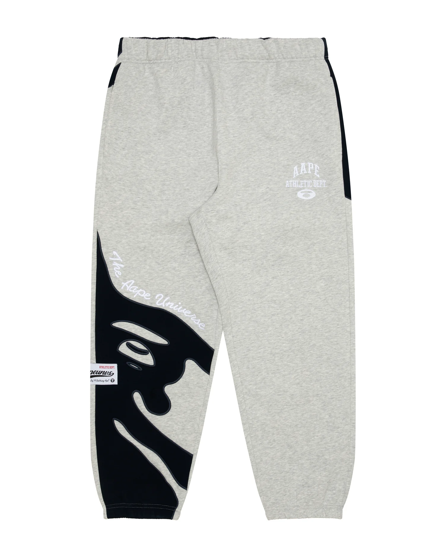 Moonface embroidered sweatpants