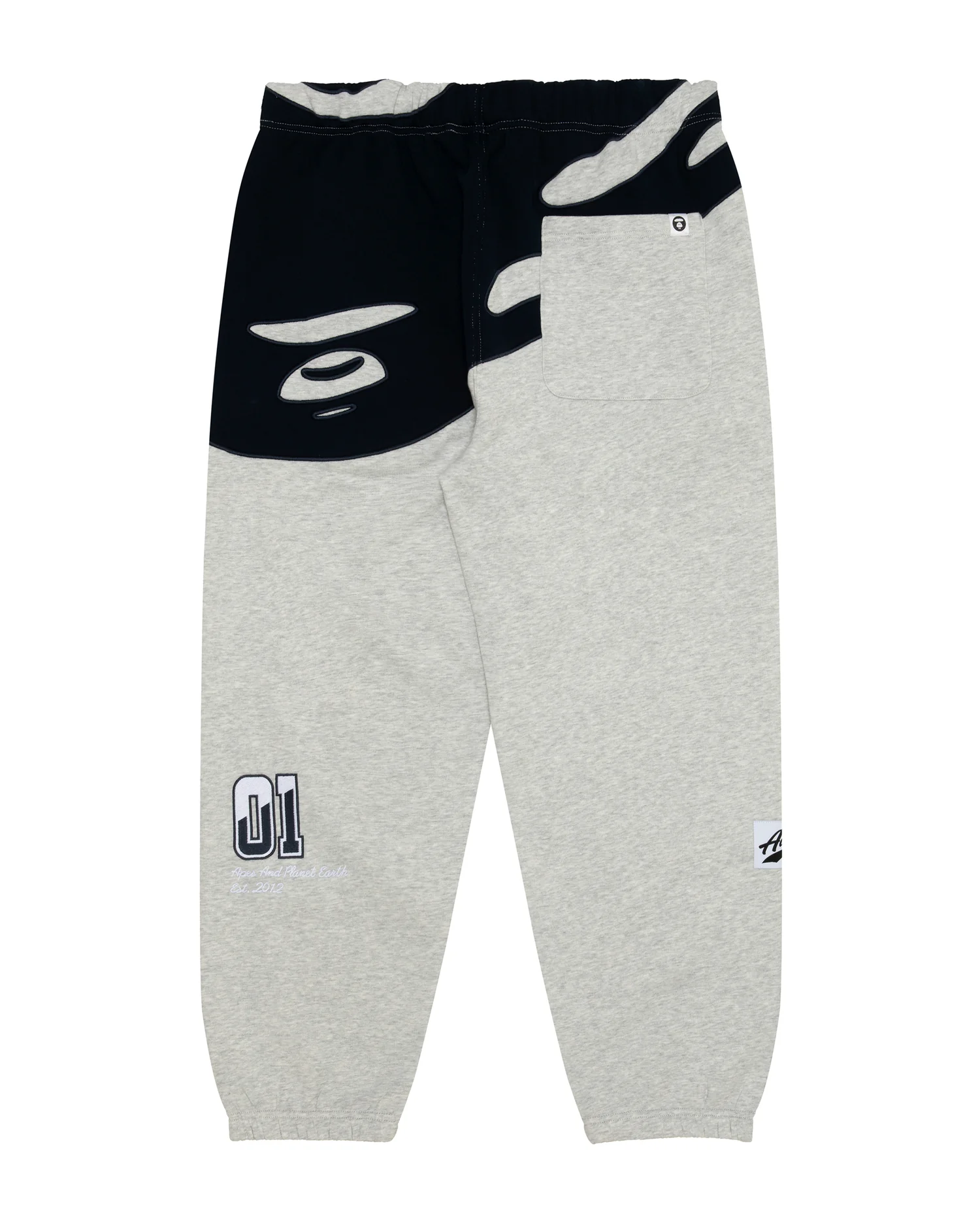 Moonface embroidered sweatpants - Image 2