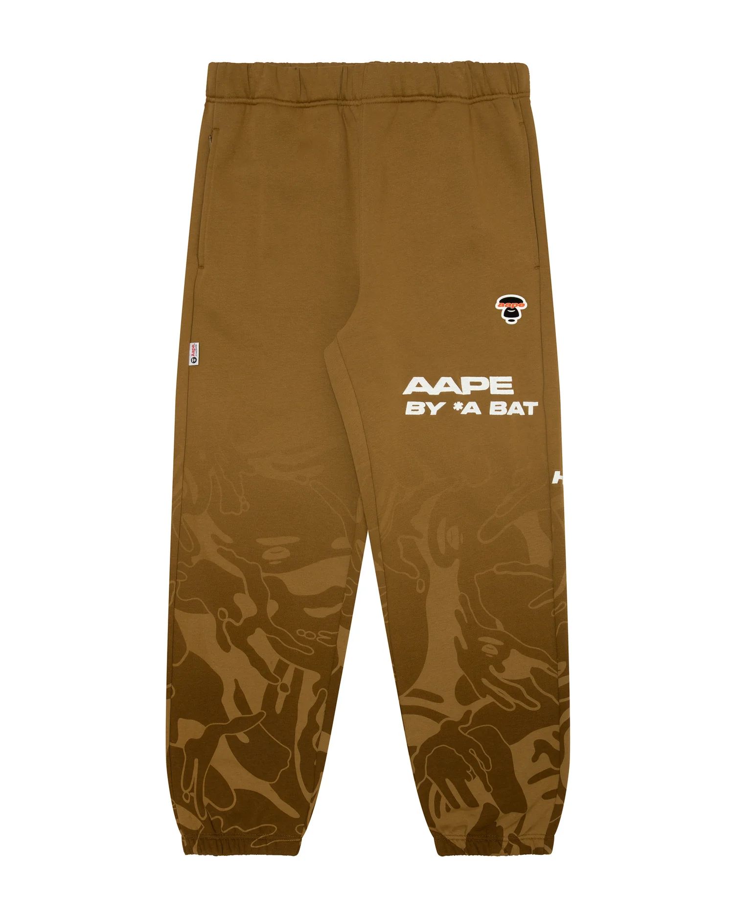 Moonface camo gradient sweatpants