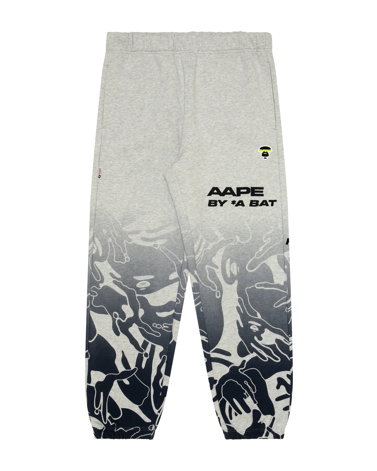 Moonface gradient camo sweatpants