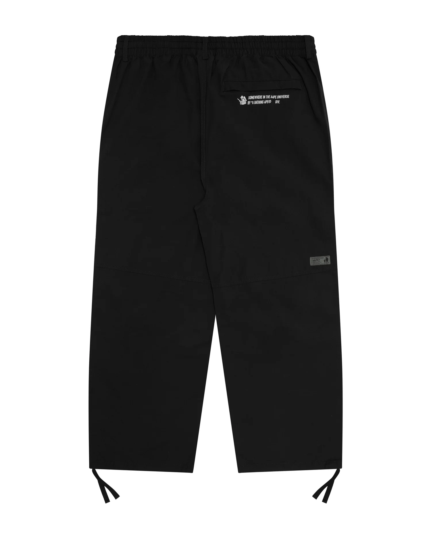 Moonface patch cotton nylon pants - Image 2