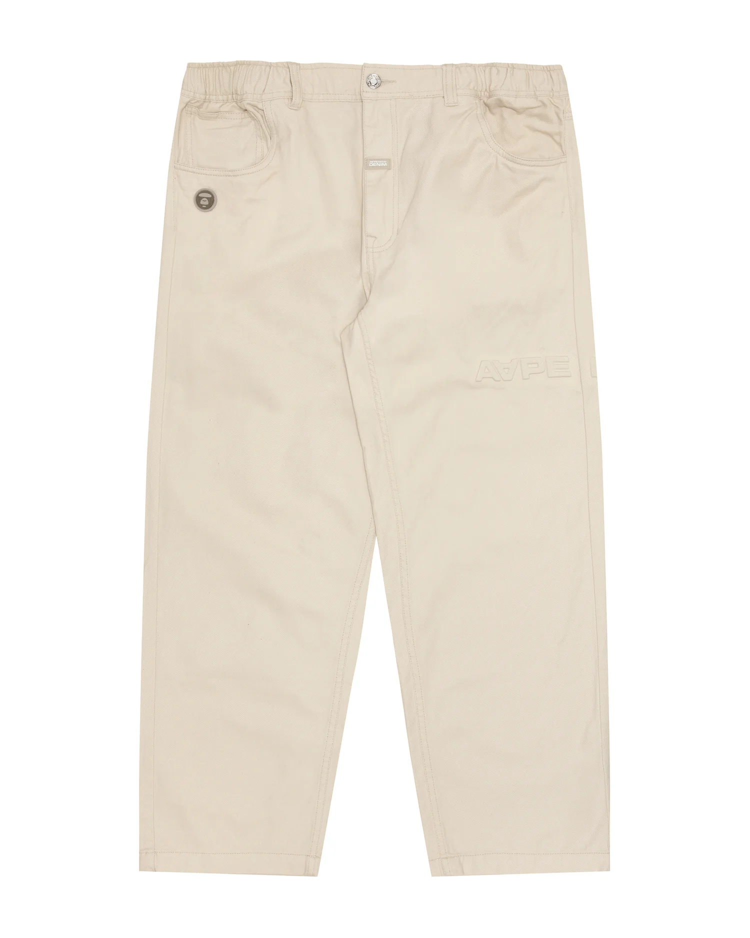 Moonface patch relaxed pants - Image 6