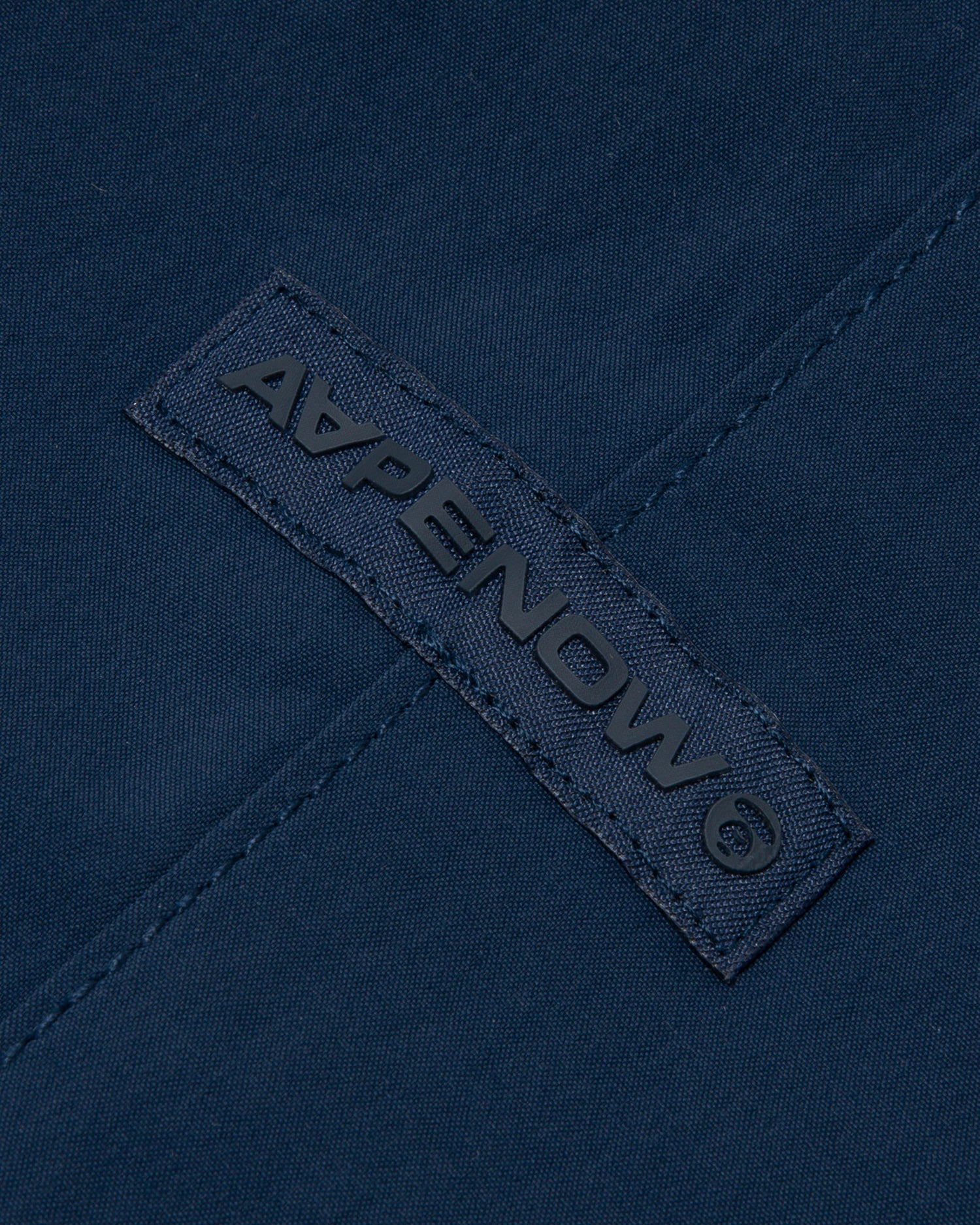 Moonface patch nylon pants - Image 13