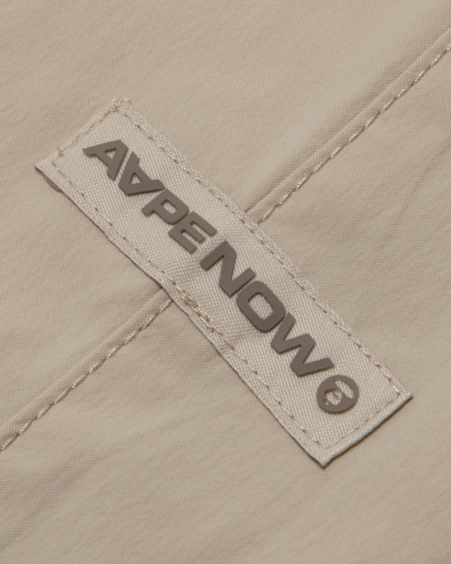 Moonface patch nylon pants - Image 4