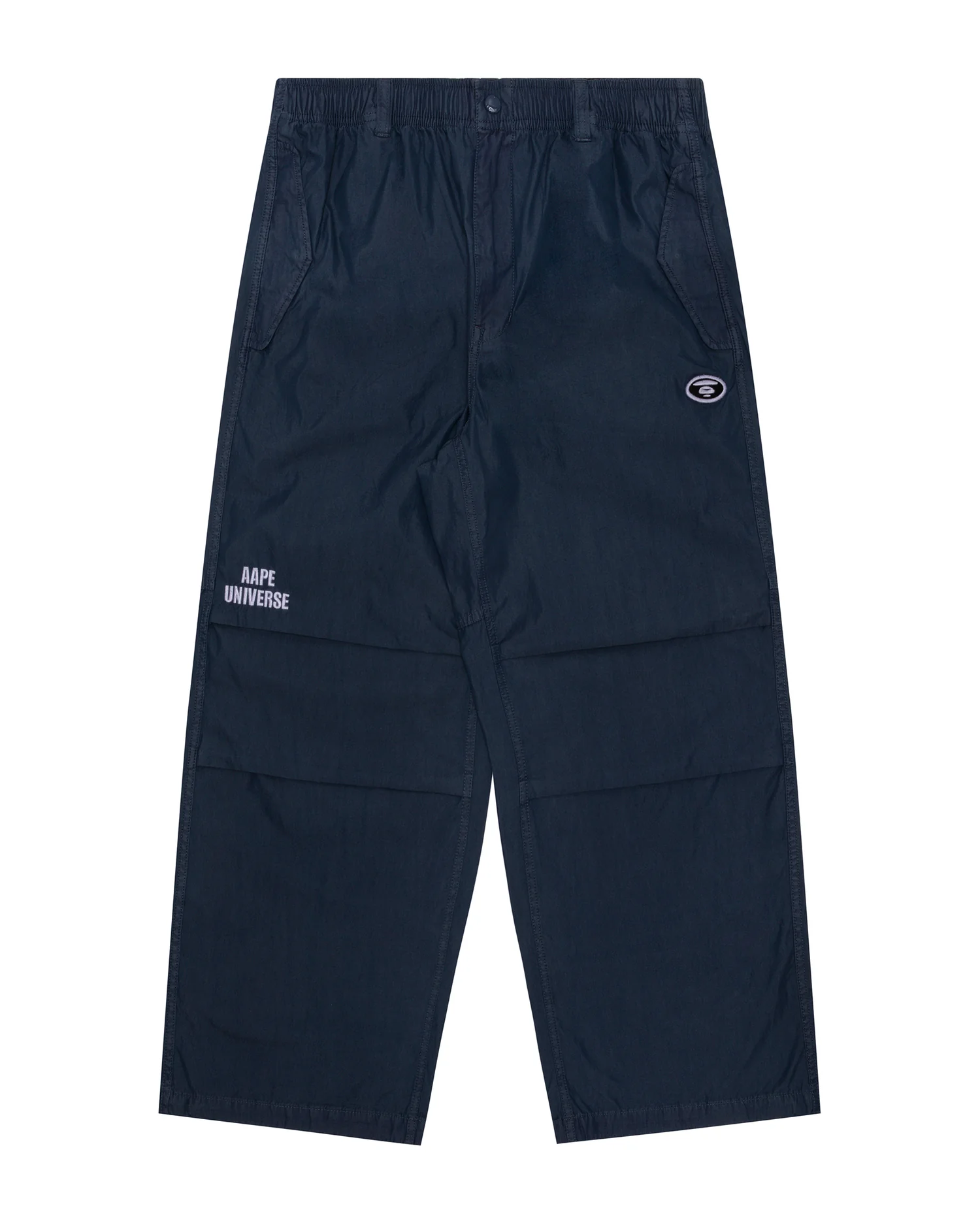 Moonface embroidered track pants