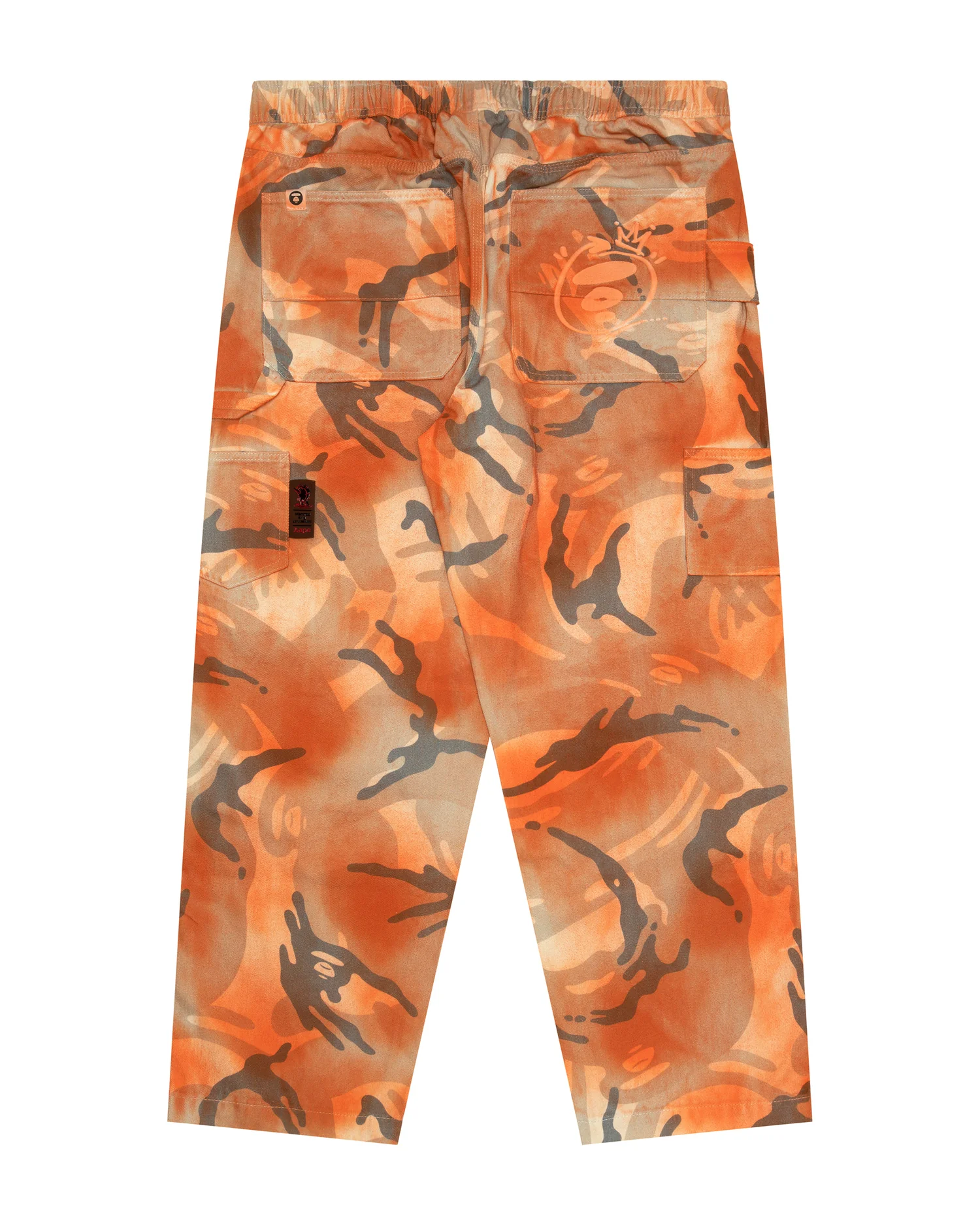 Moonface embroidered carpenter pants - Image 2