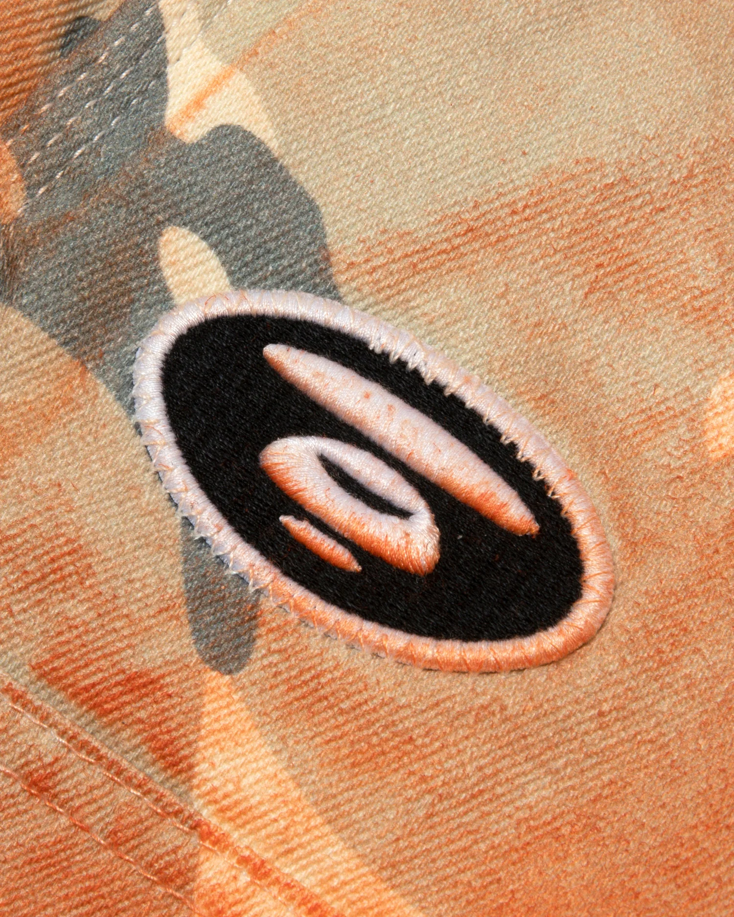 Moonface embroidered carpenter pants - Image 5