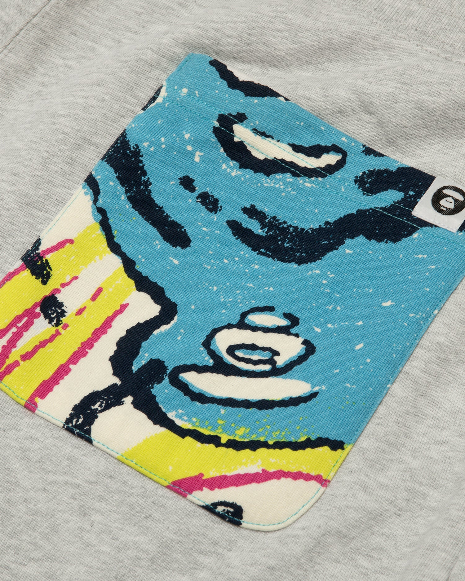 Moonface embroidered sweatpants - Image 5