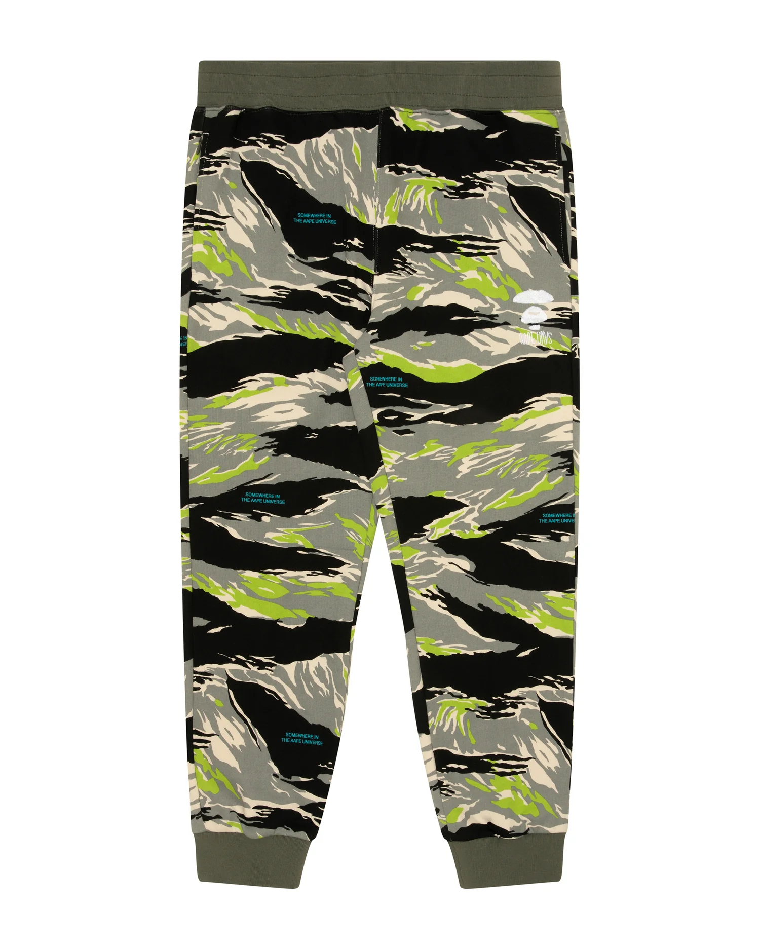 Moonface embroidered camo sweatpants - Image 7