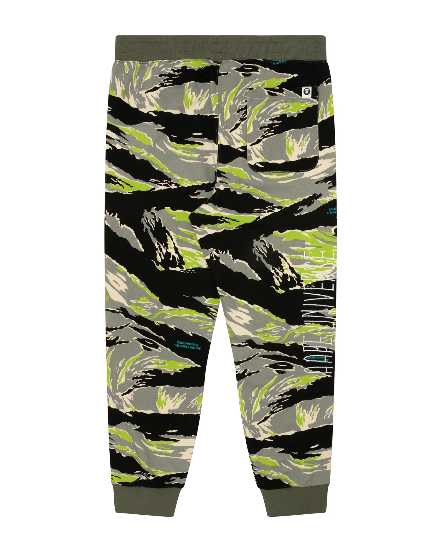 Moonface embroidered camo sweatpants - Image 8