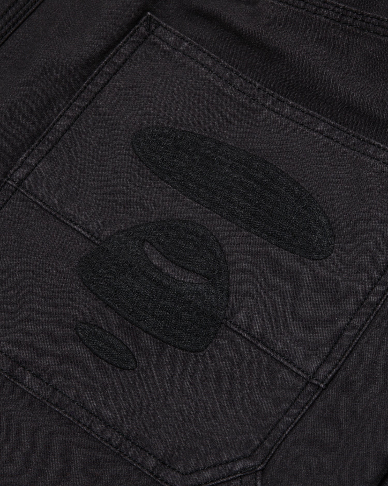 Moonface embroidered relaxed carpenter pants - Image 8
