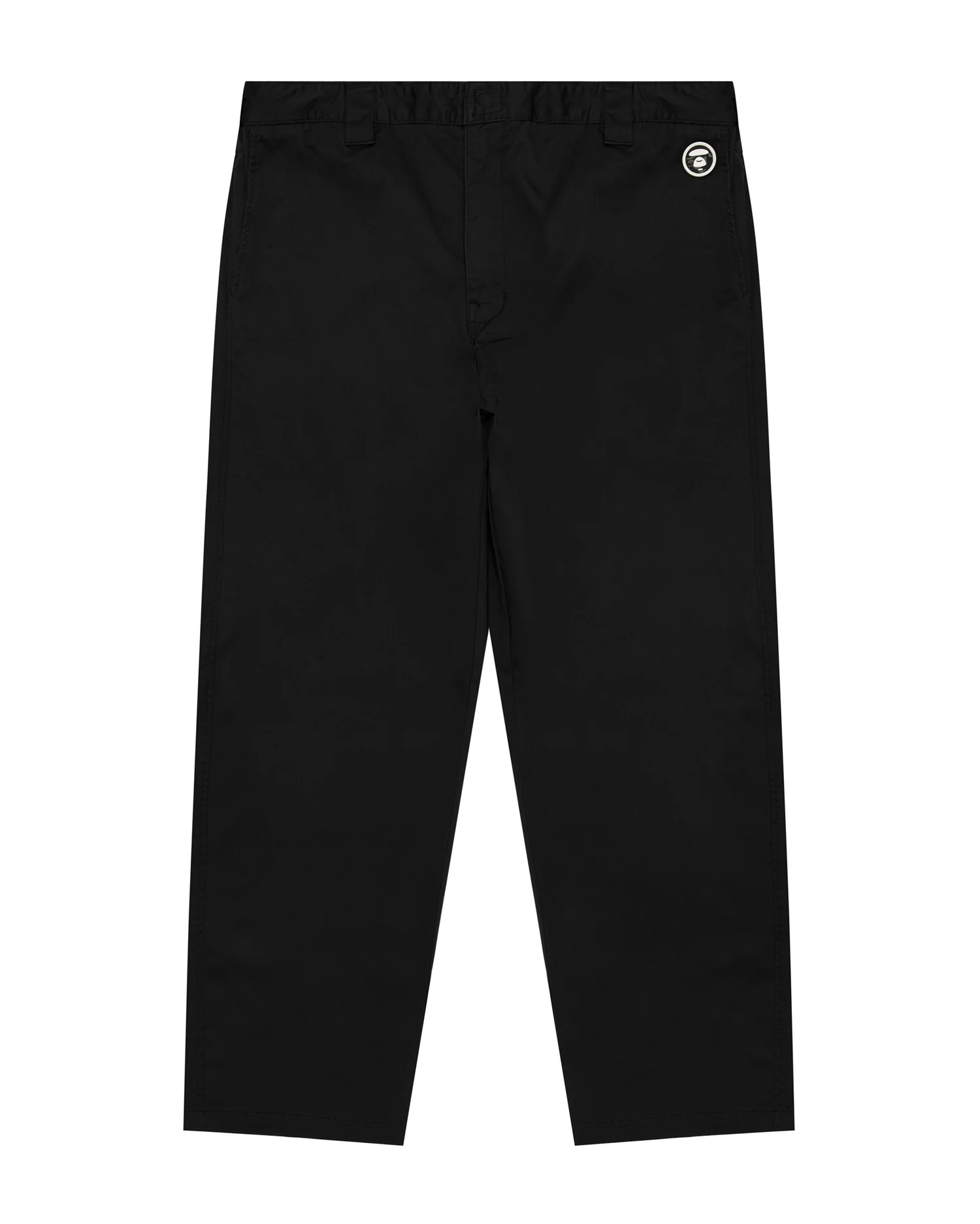 AAPE NOW moonface logo woven pants