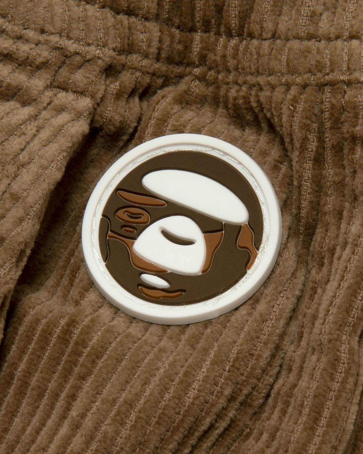 AAPENOW moonface logo woven pants - Image 4