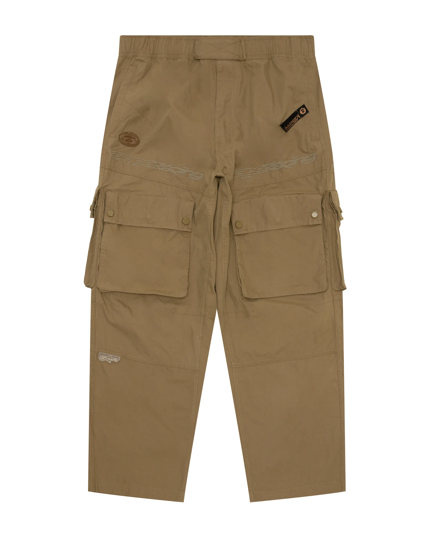Moonface logo utility cargo pants