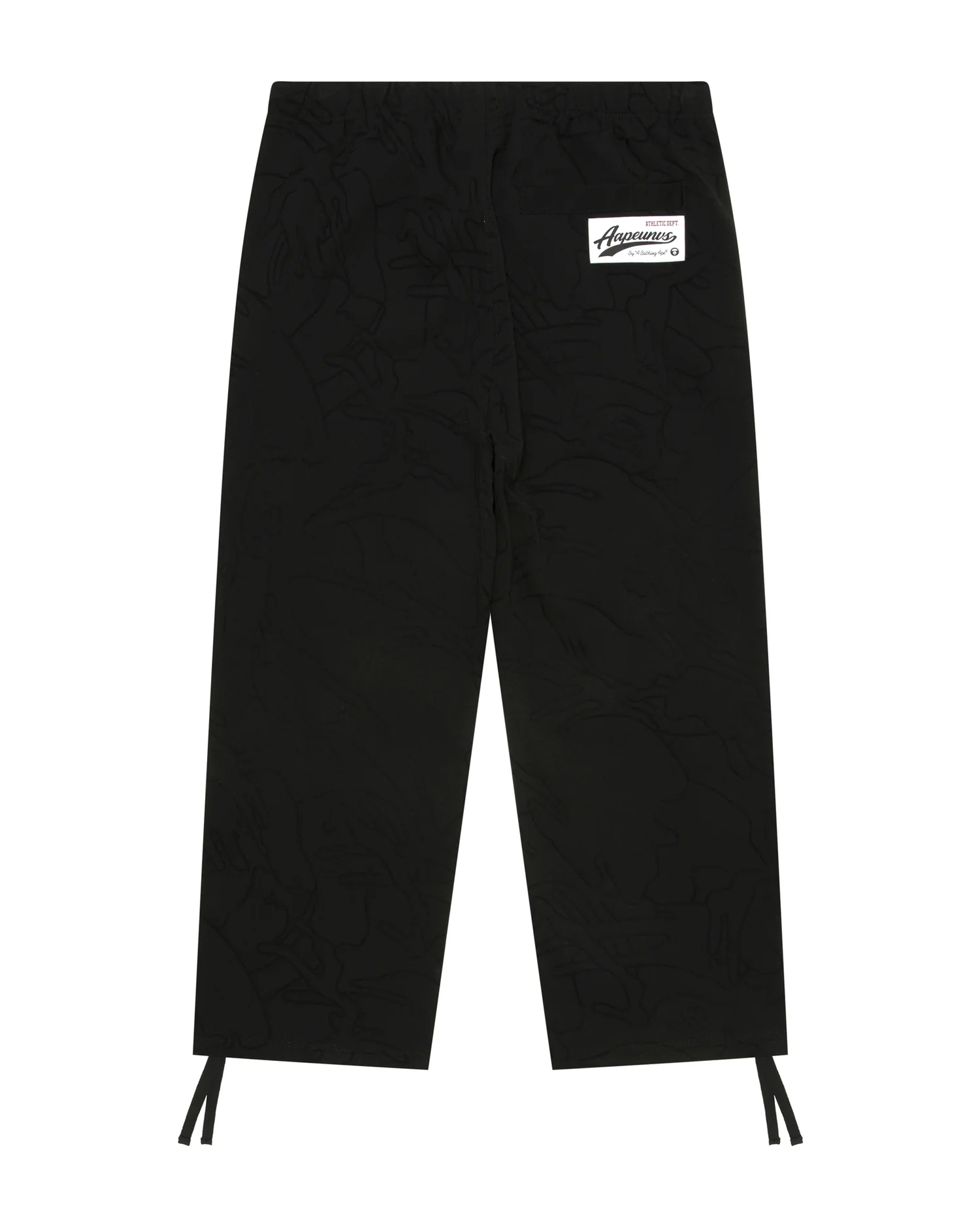AAPE UNVS moonface logo sweat pants - Image 2