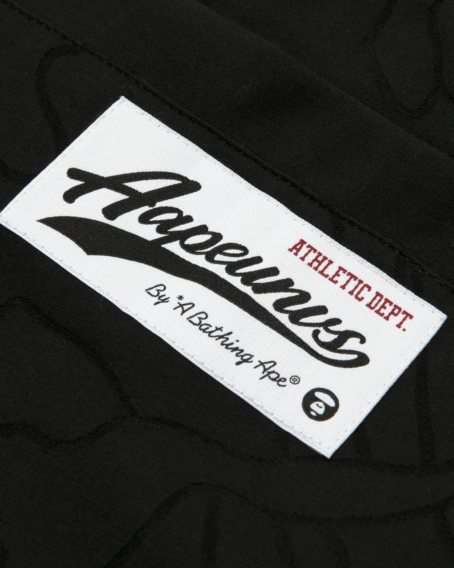 AAPE UNVS moonface logo sweat pants - Image 4