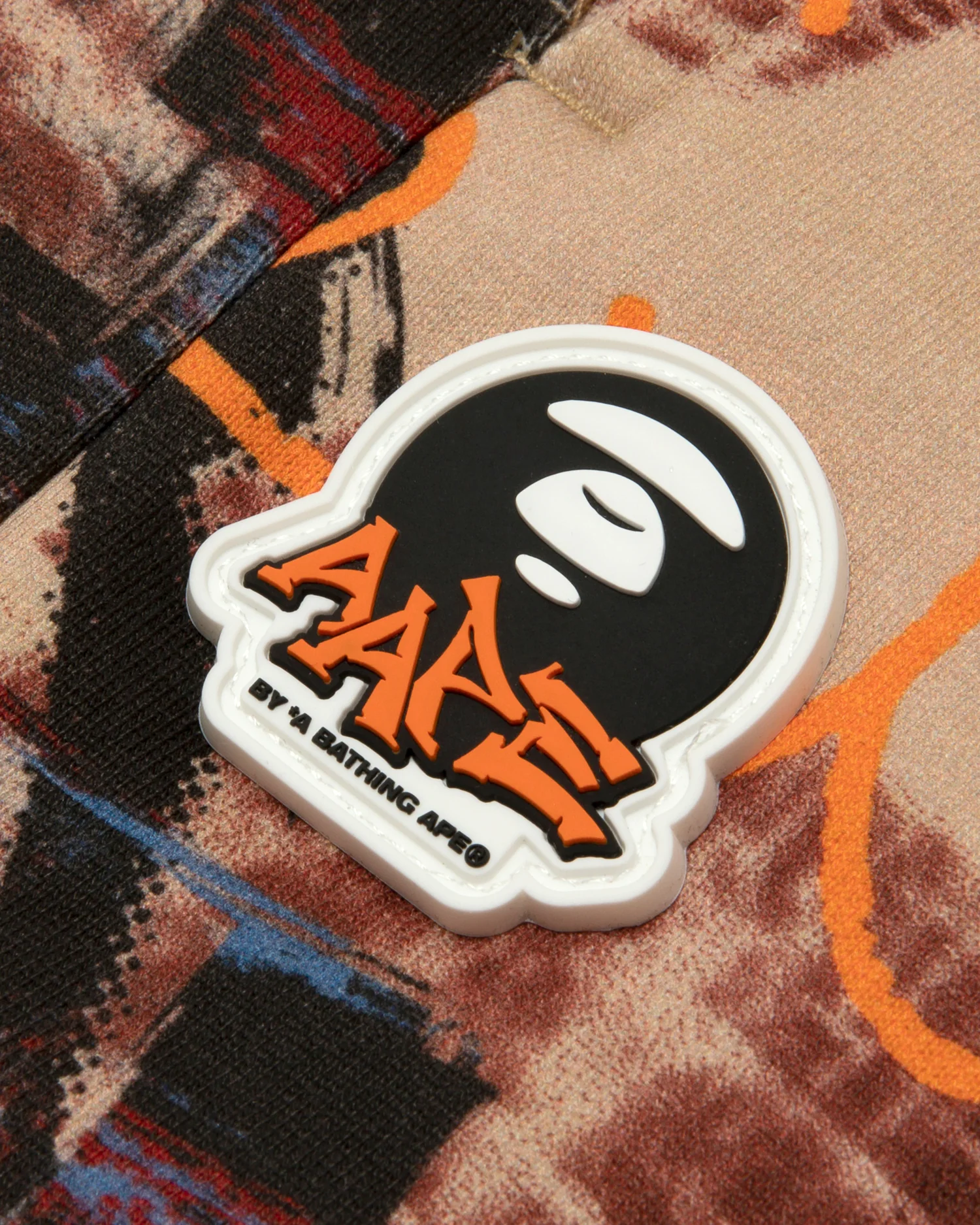 Moonface logo graffiti print jogger pants - Image 4