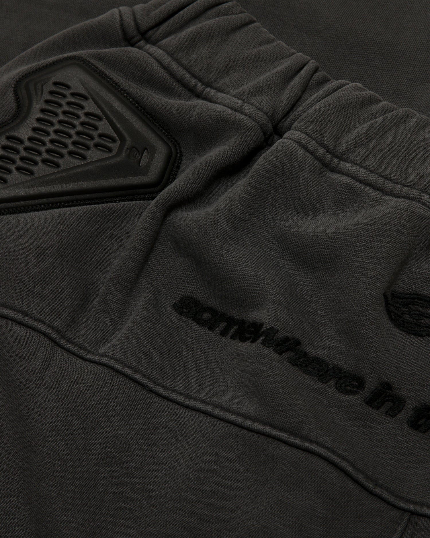 Moonface logo patch sweat pants - Image 4
