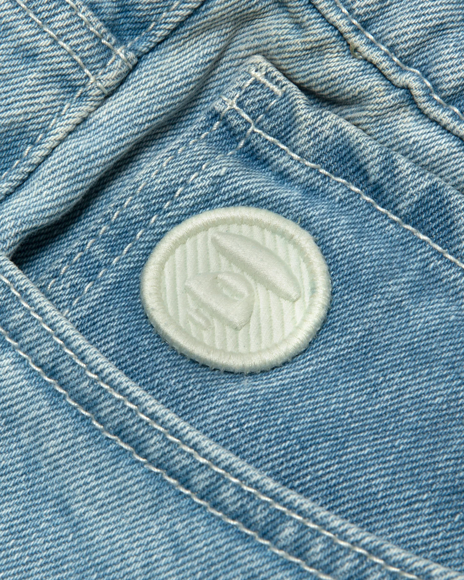 AAPENOW moonface logo jeans - Image 4