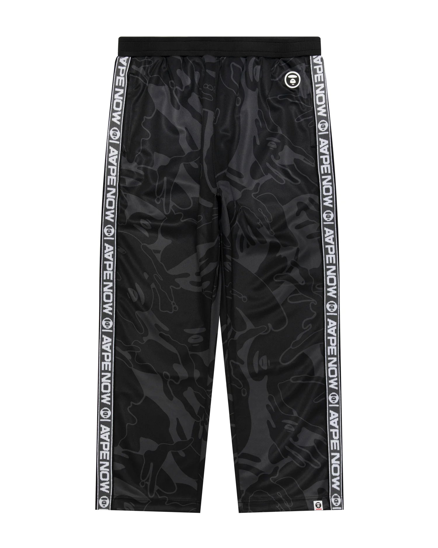 AAPENOW moonface camo sweat pants
