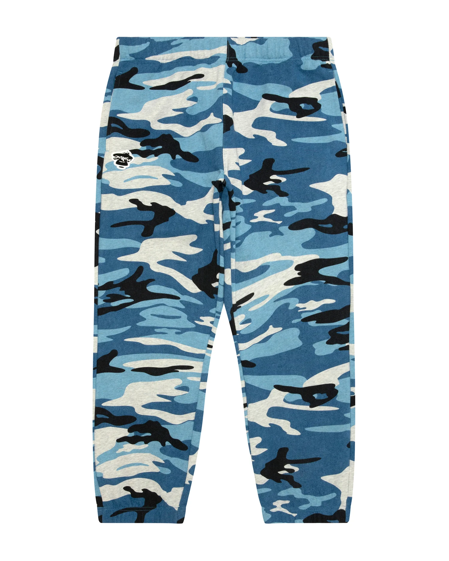 Logo patch sweat pants