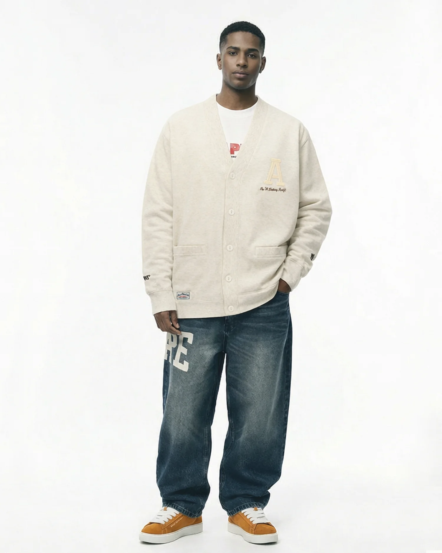 AAPESPORT logo jeans - Image 12