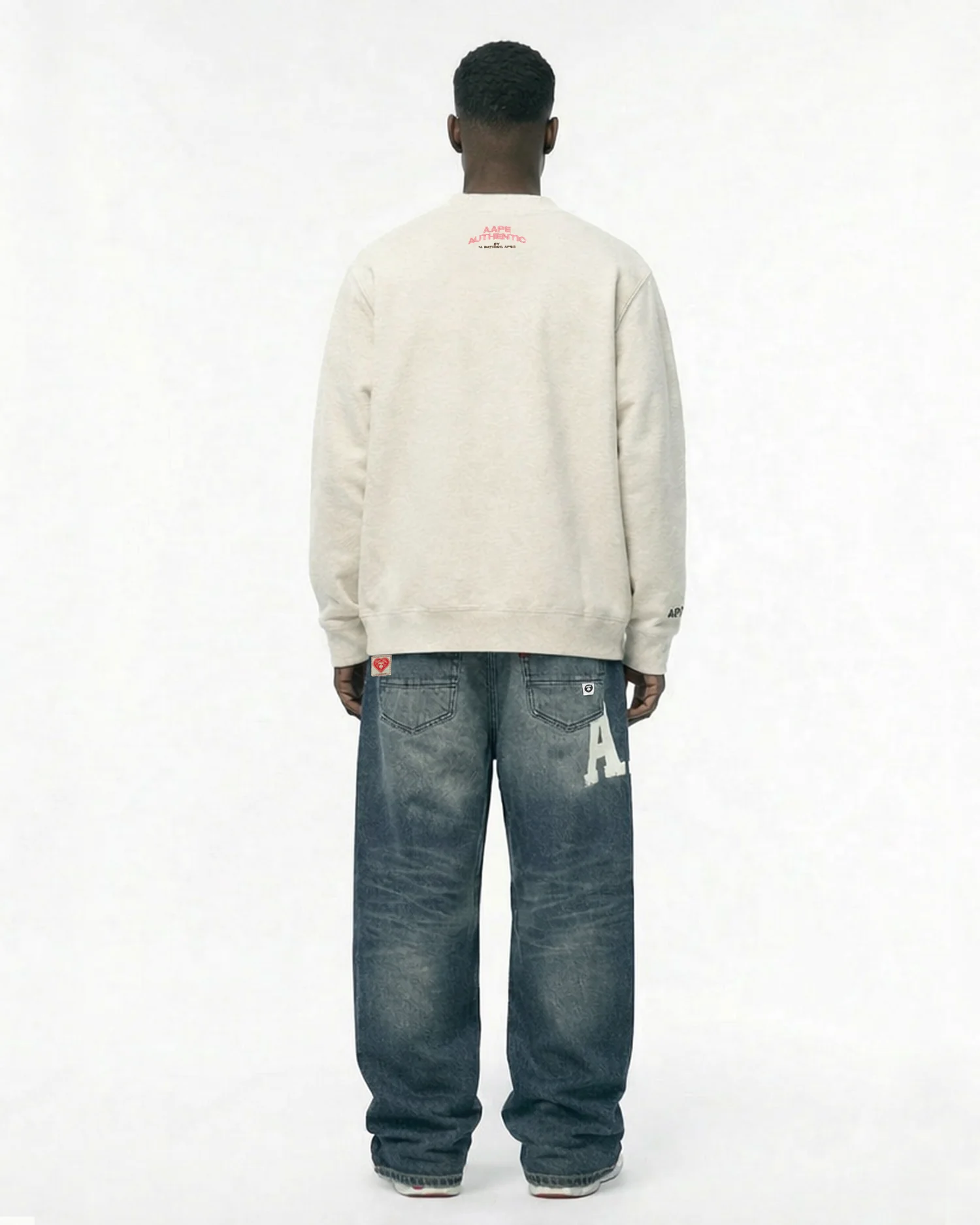 AAPESPORT logo jeans - Image 13